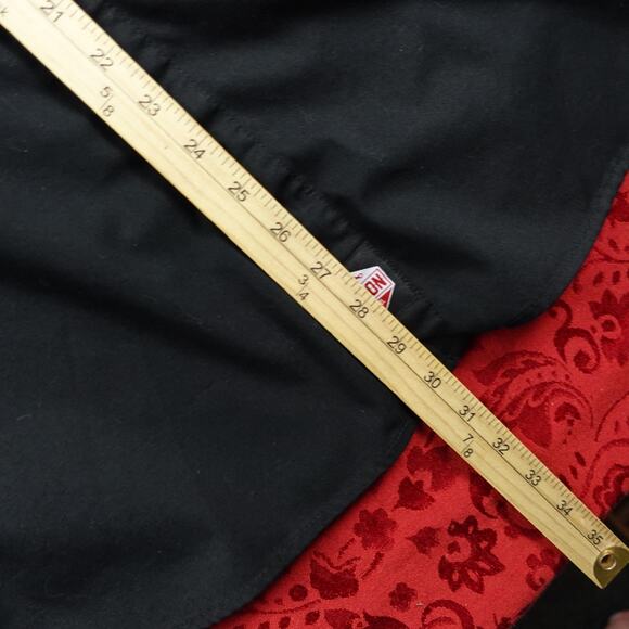 Dixxon Shirt Mens L BLK Short Sleeve Workforce Form Function *Patch Spot in pics - Picture 5 of 10